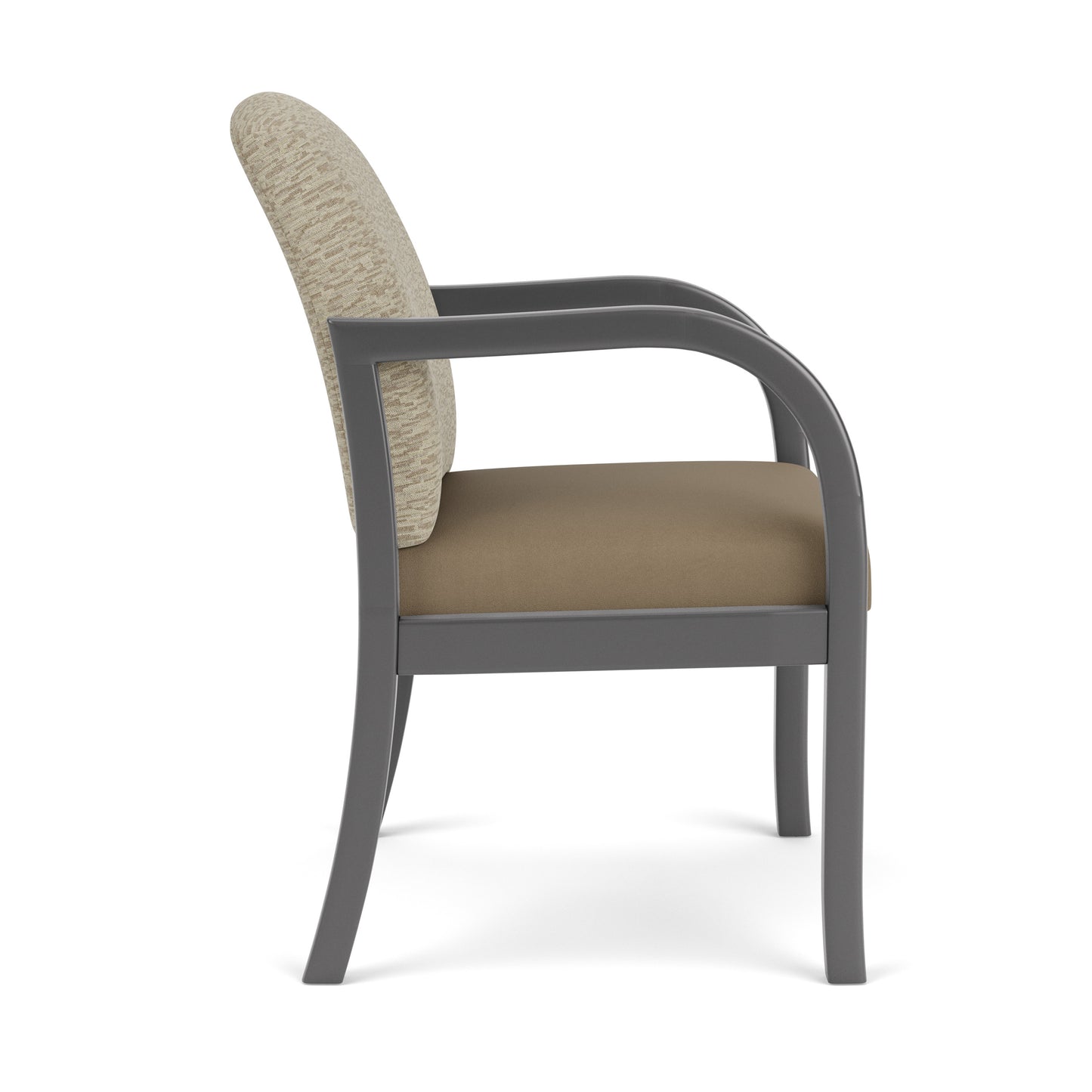 Weston Waiting Reception Guest Chair Wood Frame