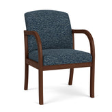 Weston Waiting Reception Guest Chair Wood Frame