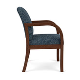 Weston Waiting Reception Guest Chair Wood Frame