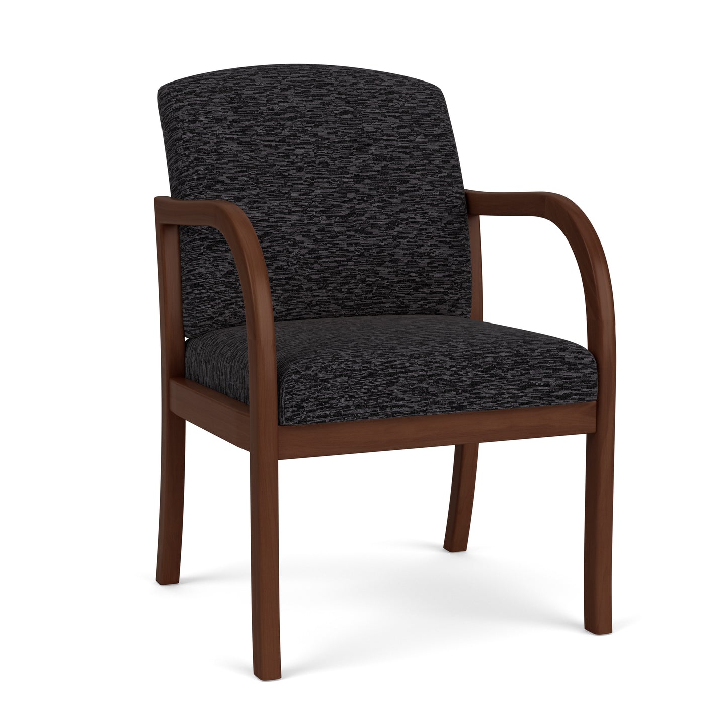 Weston Waiting Reception Guest Chair Wood Frame