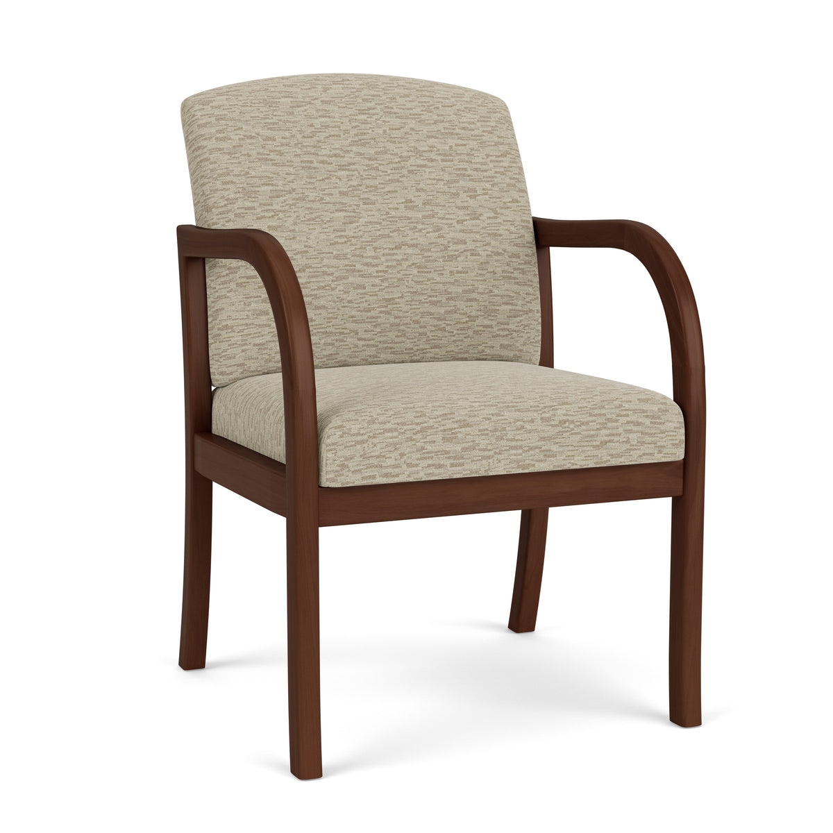 Weston Waiting Reception Guest Chair Wood Frame