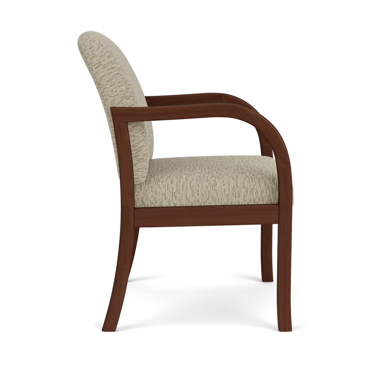 Weston Waiting Reception Guest Chair Wood Frame