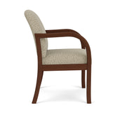 Weston Waiting Reception Guest Chair Wood Frame