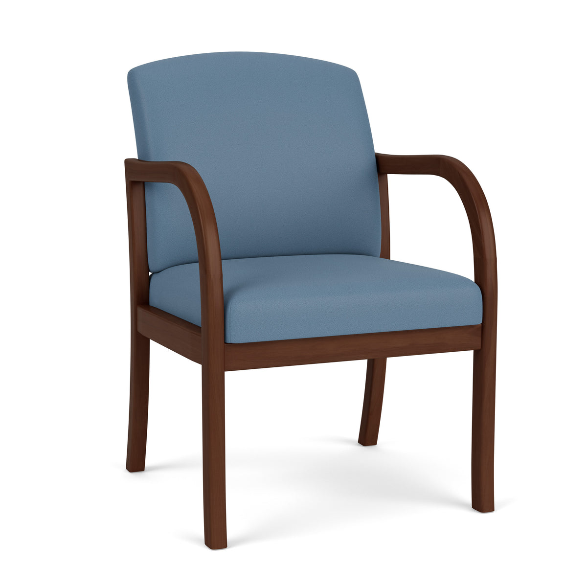 Weston Waiting Reception Guest Chair Wood Frame