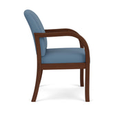 Weston Waiting Reception Guest Chair Wood Frame