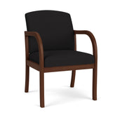 Weston Waiting Reception Guest Chair Wood Frame