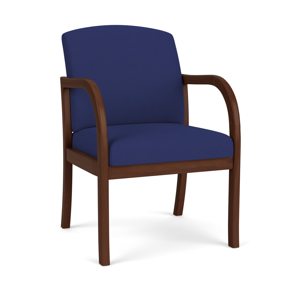 Weston Waiting Reception Guest Chair Wood Frame