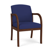 Weston Waiting Reception Guest Chair Wood Frame