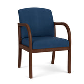 Weston Waiting Reception Guest Chair Wood Frame