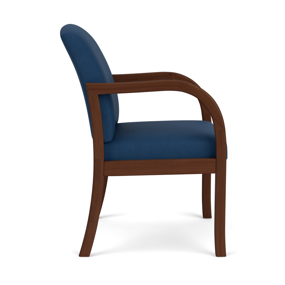 Weston Waiting Reception Guest Chair Wood Frame