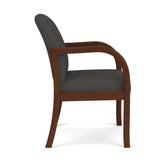 Weston Waiting Reception Guest Chair Wood Frame