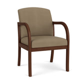 Weston Waiting Reception Guest Chair Wood Frame