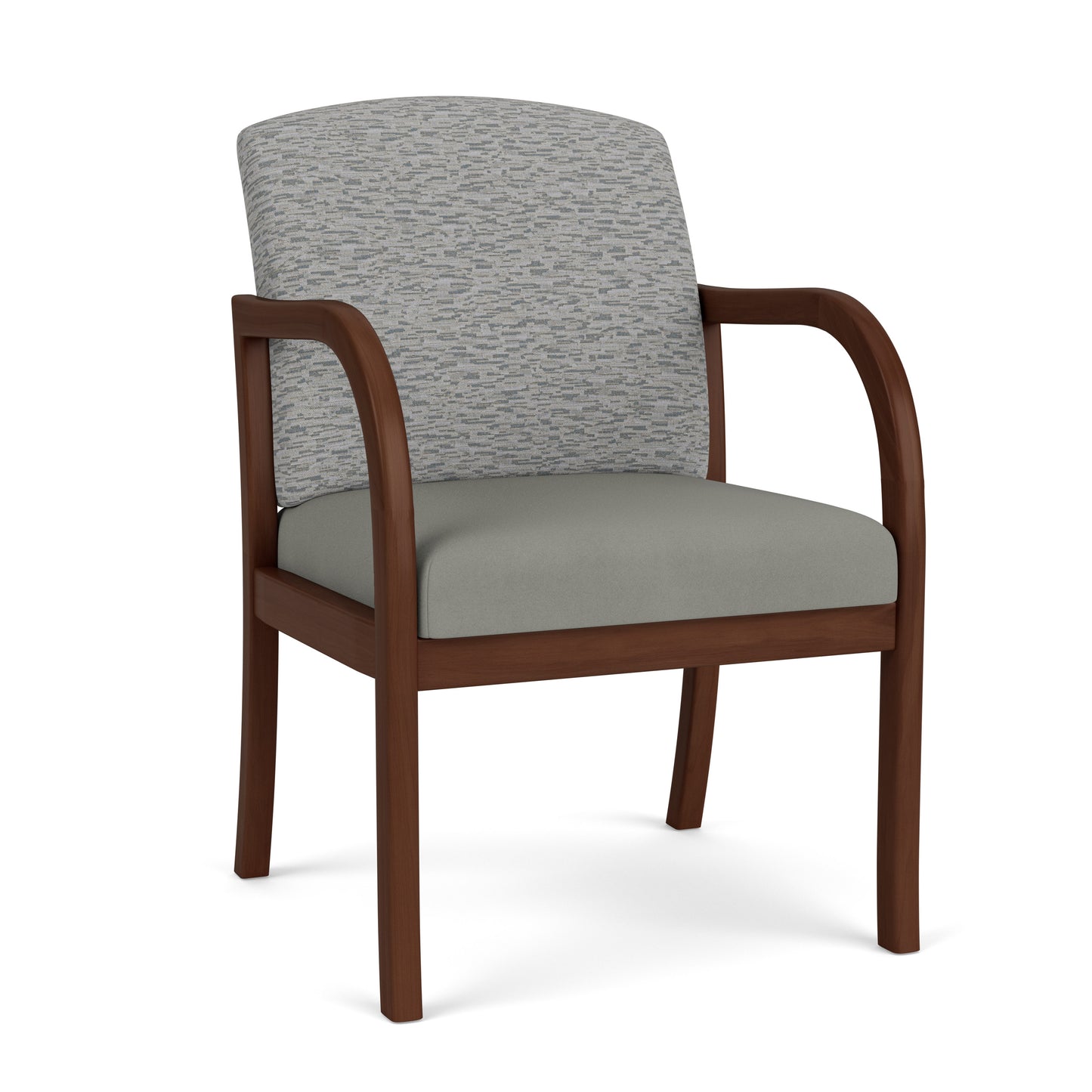 Weston Waiting Reception Guest Chair Wood Frame