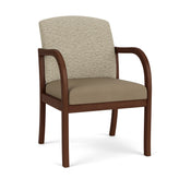 Weston Waiting Reception Guest Chair Wood Frame