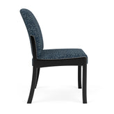 Weston Waiting Reception Armless Guest Chair Wood Frame