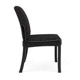 Weston Waiting Reception Armless Guest Chair Wood Frame