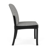 Weston Waiting Reception Armless Guest Chair Wood Frame