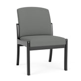 Weston Waiting Reception Armless Guest Chair Wood Frame