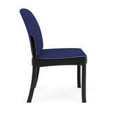 Weston Waiting Reception Armless Guest Chair Wood Frame