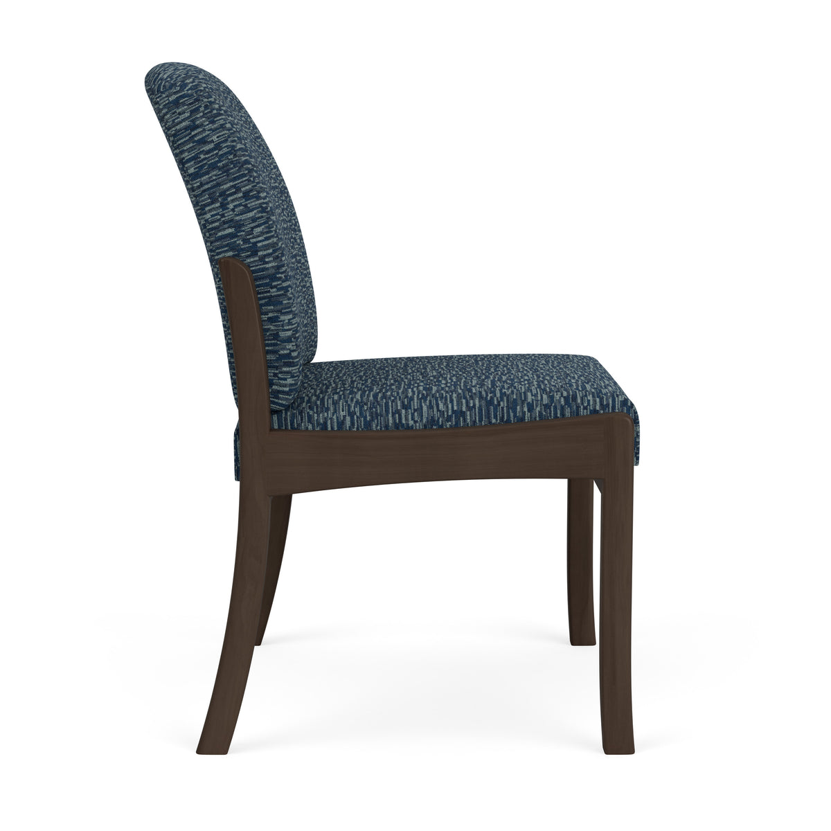 Weston Waiting Reception Armless Guest Chair Wood Frame