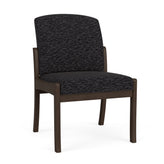 Weston Waiting Reception Armless Guest Chair Wood Frame