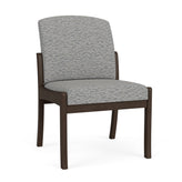 Weston Waiting Reception Armless Guest Chair Wood Frame