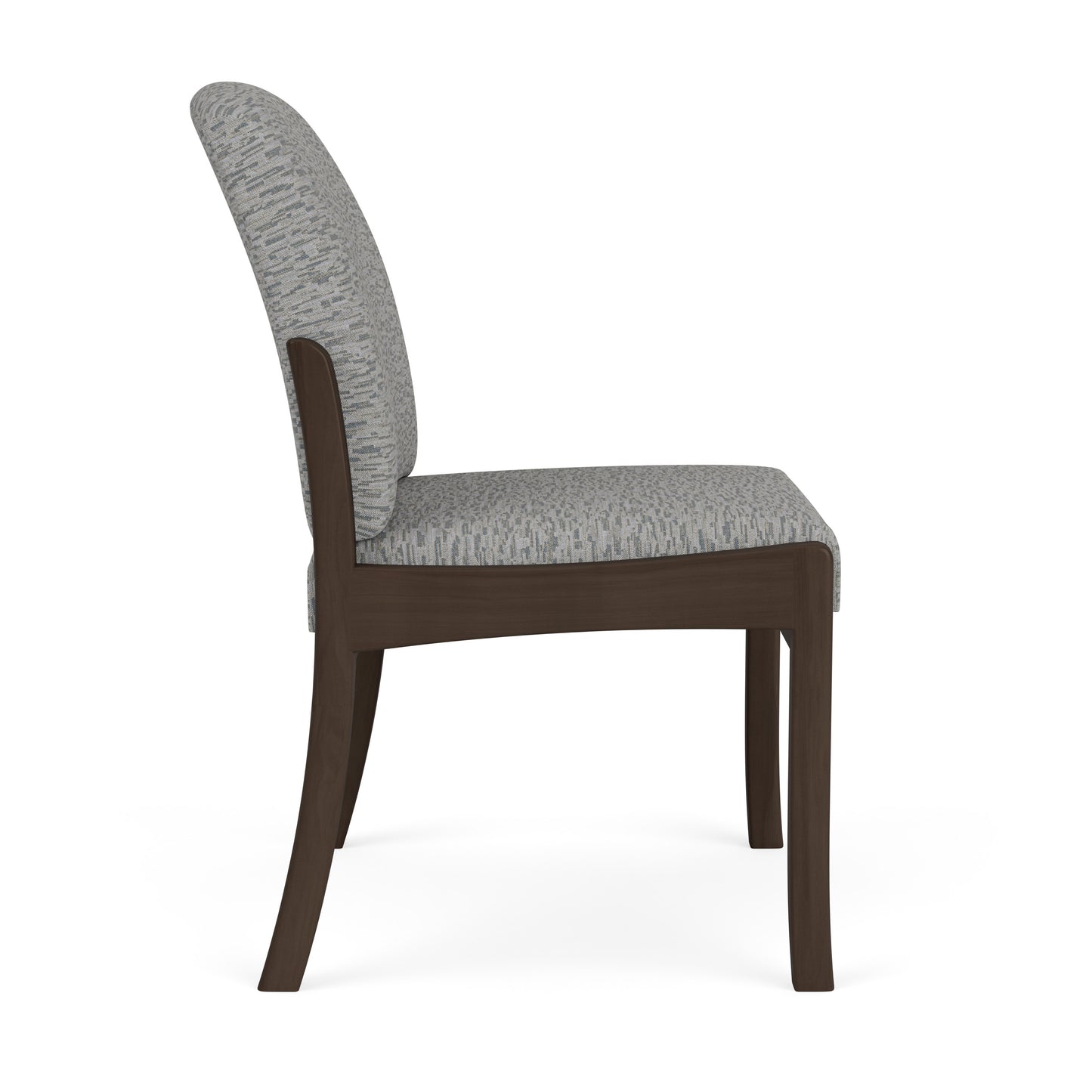 Weston Waiting Reception Armless Guest Chair Wood Frame