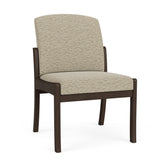 Weston Waiting Reception Armless Guest Chair Wood Frame