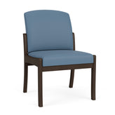 Weston Waiting Reception Armless Guest Chair Wood Frame