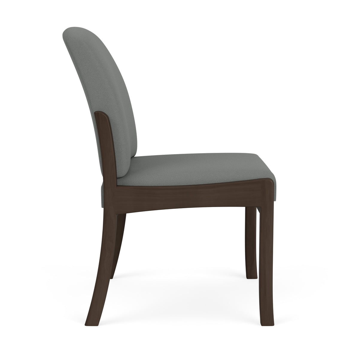 Weston Waiting Reception Armless Guest Chair Wood Frame