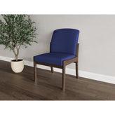 Weston Waiting Reception Armless Guest Chair Wood Frame