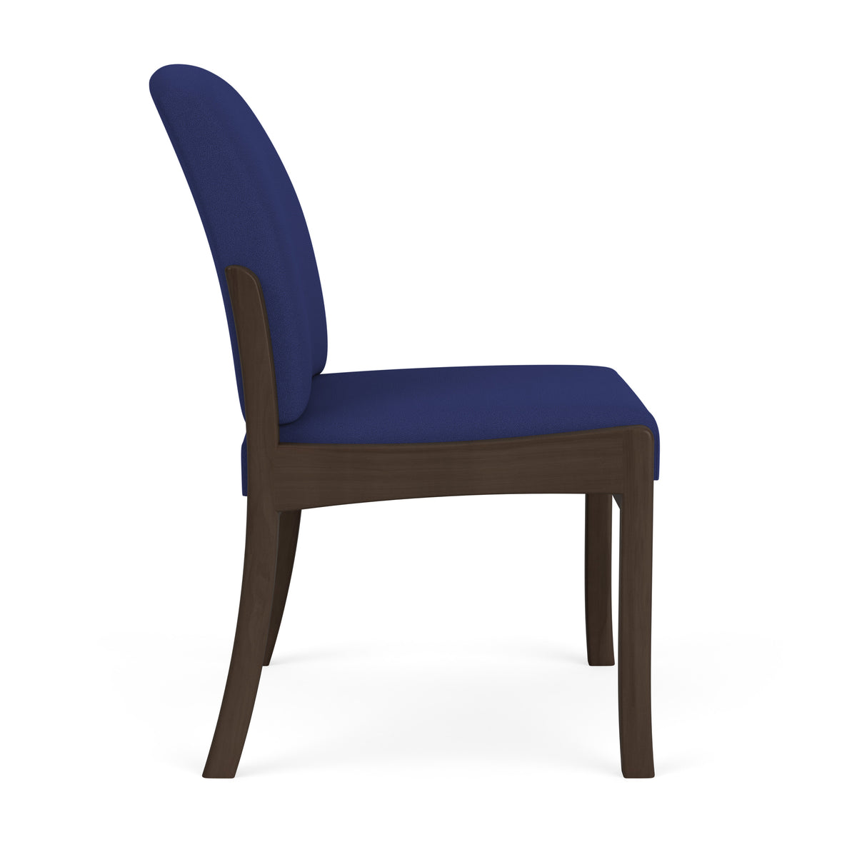Weston Waiting Reception Armless Guest Chair Wood Frame