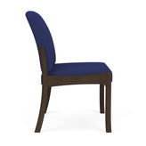 Weston Waiting Reception Armless Guest Chair Wood Frame