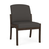 Weston Waiting Reception Armless Guest Chair Wood Frame