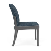 Weston Waiting Reception Armless Guest Chair Wood Frame