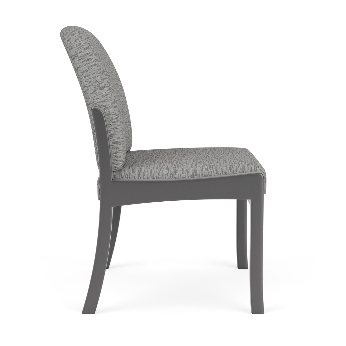 Weston Waiting Reception Armless Guest Chair Wood Frame