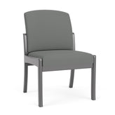 Weston Waiting Reception Armless Guest Chair Wood Frame