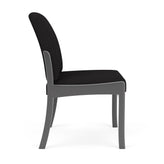 Weston Waiting Reception Armless Guest Chair Wood Frame