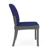 Weston Waiting Reception Armless Guest Chair Wood Frame