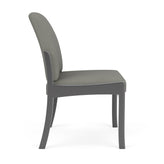 Weston Waiting Reception Armless Guest Chair Wood Frame
