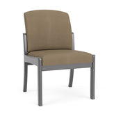 Weston Waiting Reception Armless Guest Chair Wood Frame