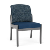 Weston Waiting Reception Armless Guest Chair Wood Frame