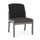 Weston Waiting Reception Armless Guest Chair Wood Frame
