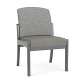 Weston Waiting Reception Armless Guest Chair Wood Frame