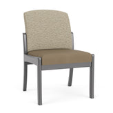 Weston Waiting Reception Armless Guest Chair Wood Frame