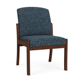 Weston Waiting Reception Armless Guest Chair Wood Frame