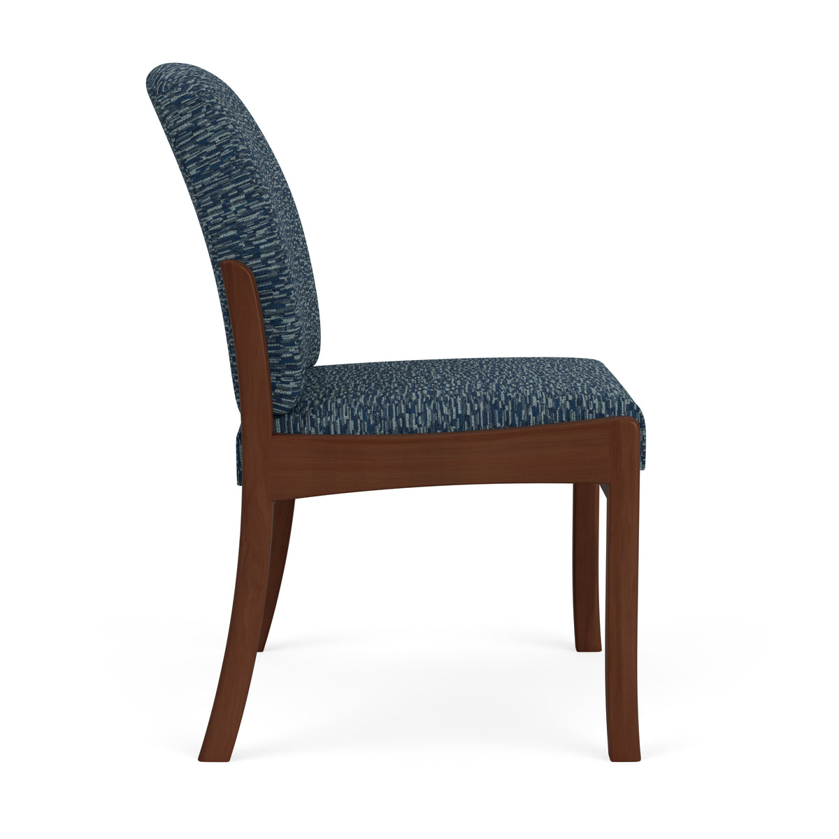 Weston Waiting Reception Armless Guest Chair Wood Frame