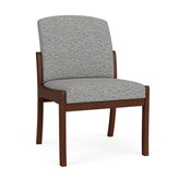 Weston Waiting Reception Armless Guest Chair Wood Frame