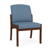 Weston Waiting Reception Armless Guest Chair Wood Frame