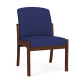 Weston Waiting Reception Armless Guest Chair Wood Frame